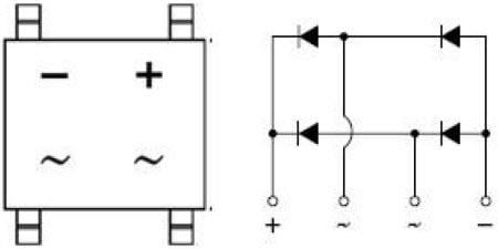 Taiwan Semiconductor ABS15 Series Glass Passivated Bridge Rectifiers