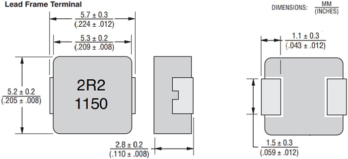 Bourns SRP5030TA Automotive Shielded Power Inductors