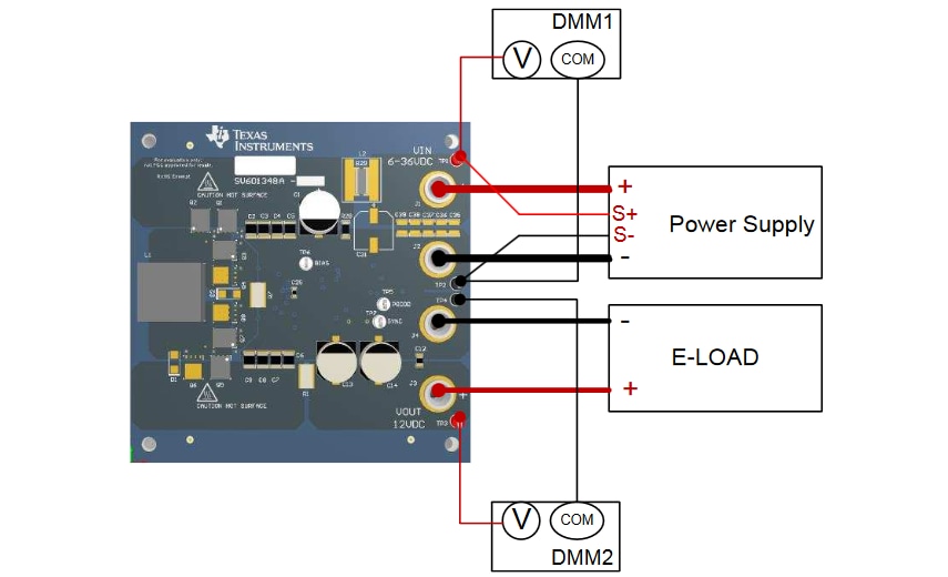 Mechanical Drawing - Texas Instruments LM5176EVM-HP Buck-Boost Controller EVM