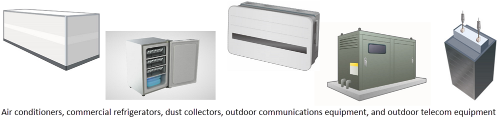 Sanyo Denki 9W2T IP56 Rated Splash Proof Centrifugal Fans