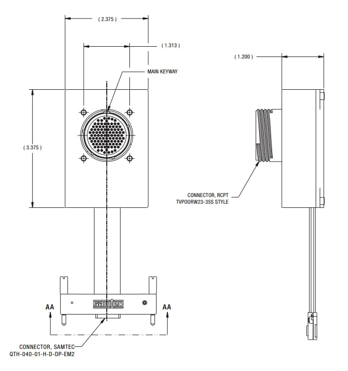 Amphenol Aerospace Octal 1000BASE-T to SGMII Converters