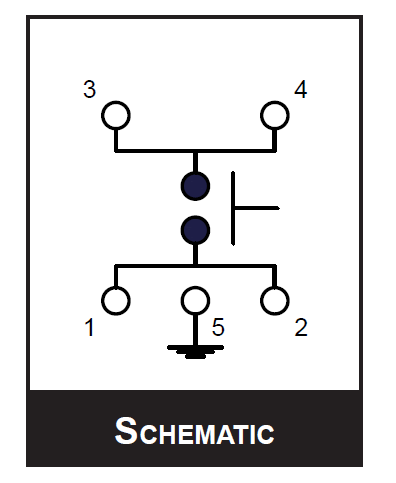 Schematic - E-Switch TL6330 Sub-Miniature Tactile Switches