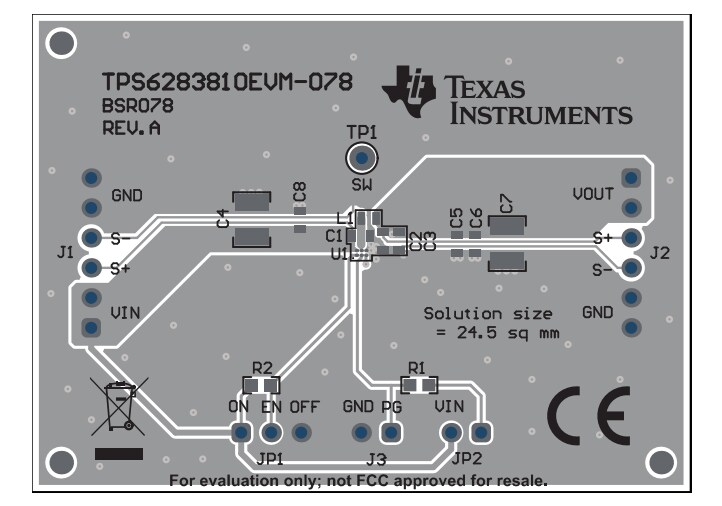 Location Circuit - Texas Instruments TPS6283810EVM-078 Evaluation Module