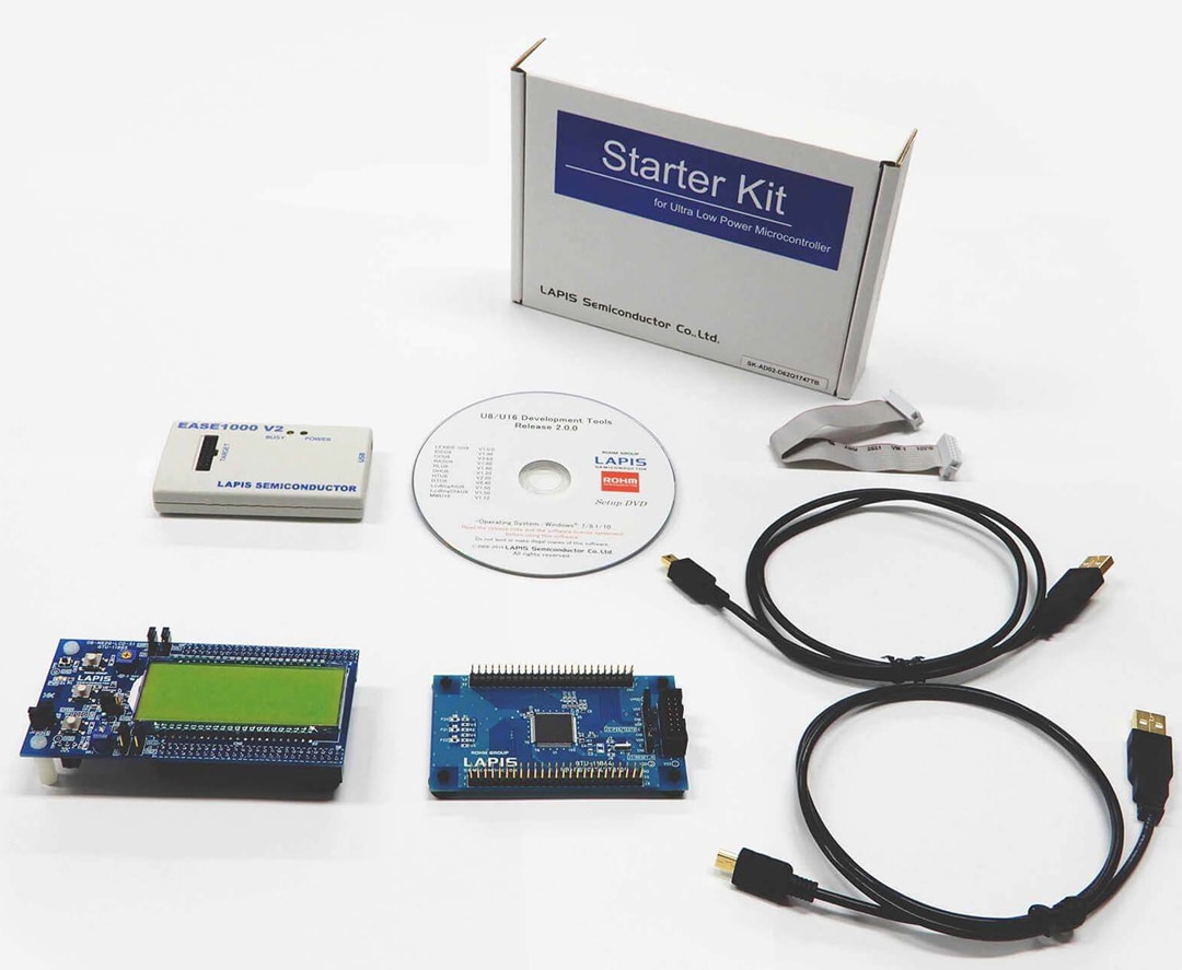 Chart - ROHM Semiconductor ML62Q1000 LCD Starter Kit