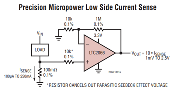 Application Circuit Diagram - Analog Devices Inc. LTC206x Operational Amplifiers