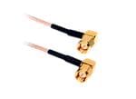 Amphenol Cables on Demand RG316 SMA Right-Angle Teflon Coaxial Cables