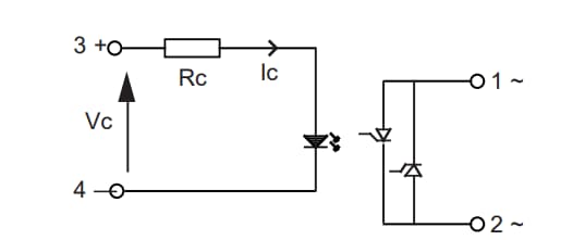 Block Diagram - Teledyne Relays LS Solid-State SIP Relays