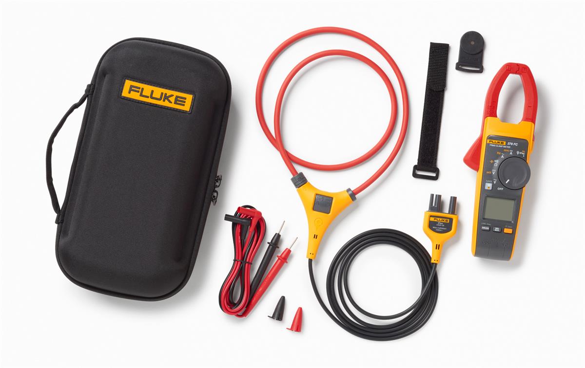 Chart - Fluke 376 FC True-RMS Wireless AC/DC Clamp Meters