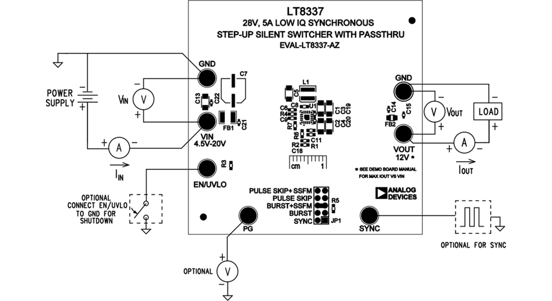 Analog Devices Inc. EVAL-LT8337-AZ/EVAL-LT8337-1-AZ Evaluation Board