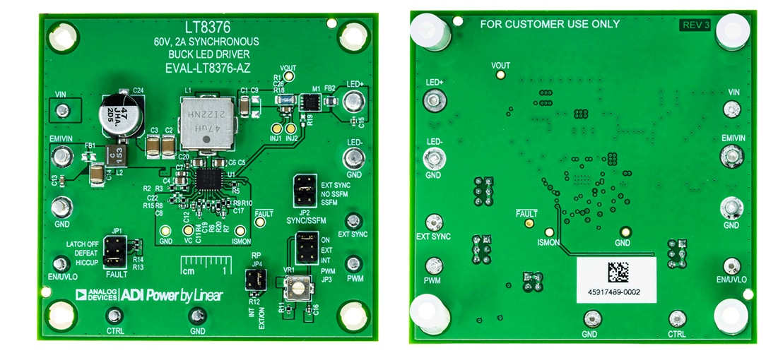 Analog Devices Inc. EVAL-LT8376-AZ Evaluation Board