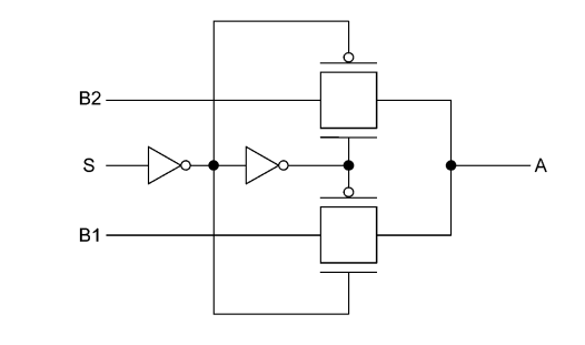 Block Diagram - Toshiba TC7SB3157DL6X Digital BUS Switch IC