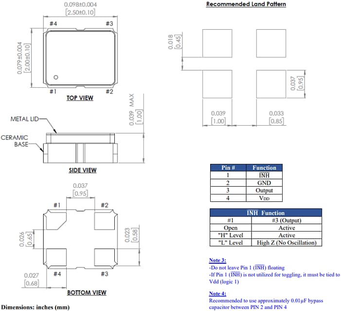 Abracon ASDKDVAIG 32.768kHz Continuous Voltage Crystal XO