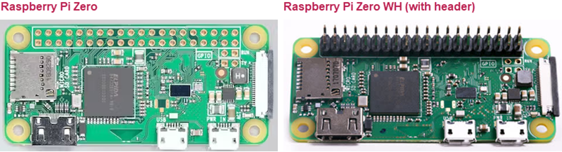 Raspberry Pi Zero W & Zero WH