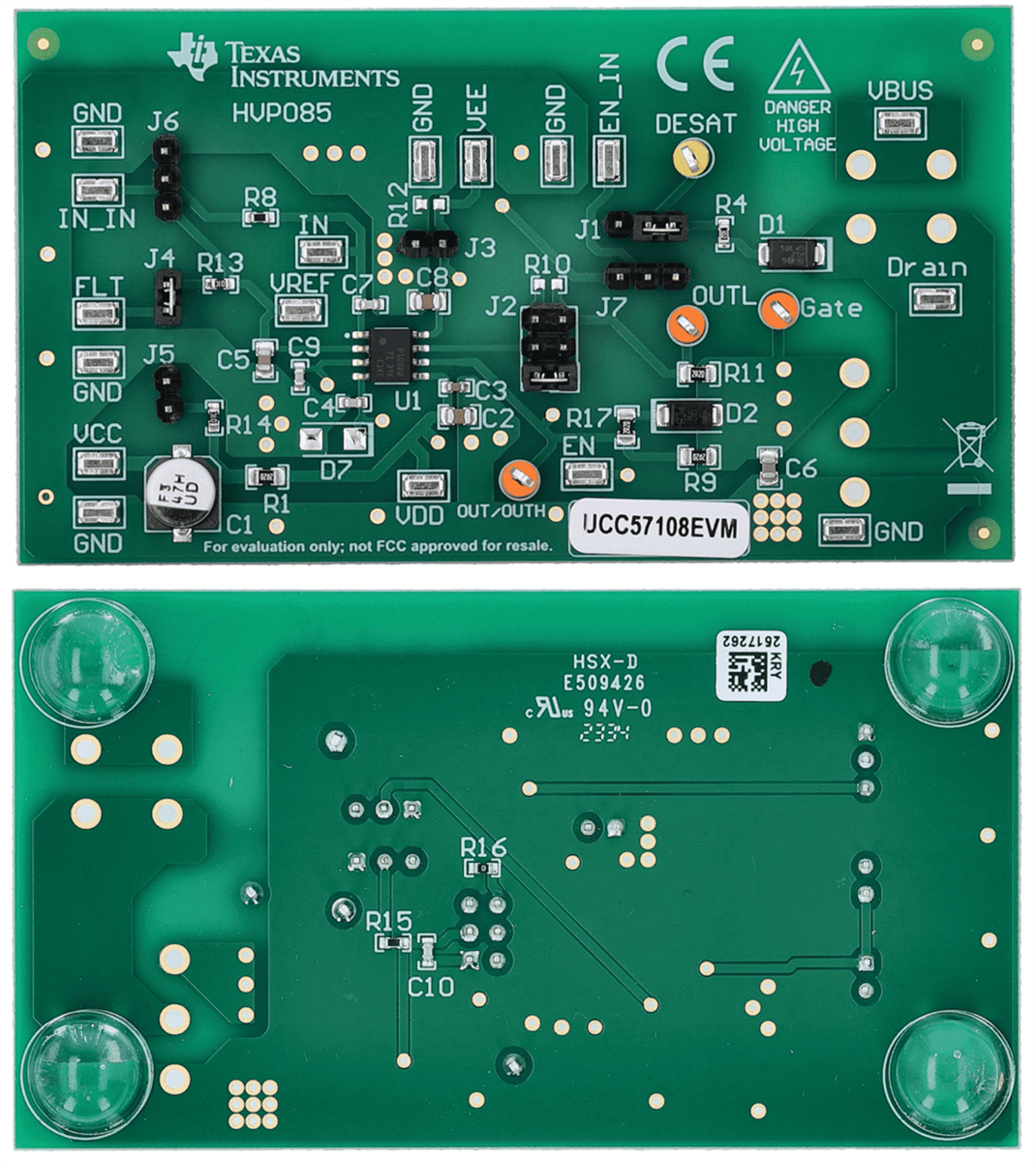 Texas Instruments UCC57108EVM Evaluation Module