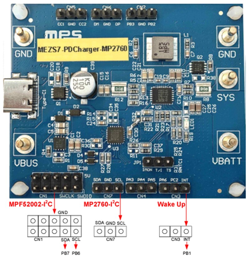 Monolithic Power Systems (MPS) MEZS7-PDCharger-MP2760 Solution Module