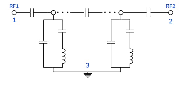 Block Diagram - Mini-Circuits HFCN High Pass Filters