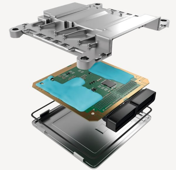 Infographic - Bergquist Company TGF 2900LVO 2.9W/m-K Limited Outgassing Gap Filler