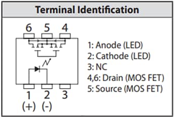 Mechanical Drawing - Coto Technology COTOMOS® S117X High-Voltage SiC MOSFET Relays