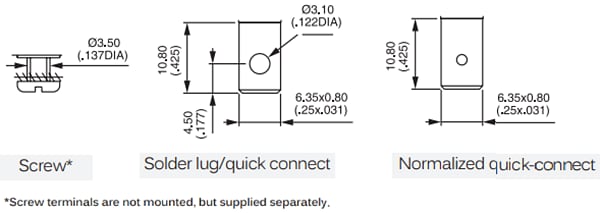 Mechanical Drawing - APEM CT Sealed Toggle Switches