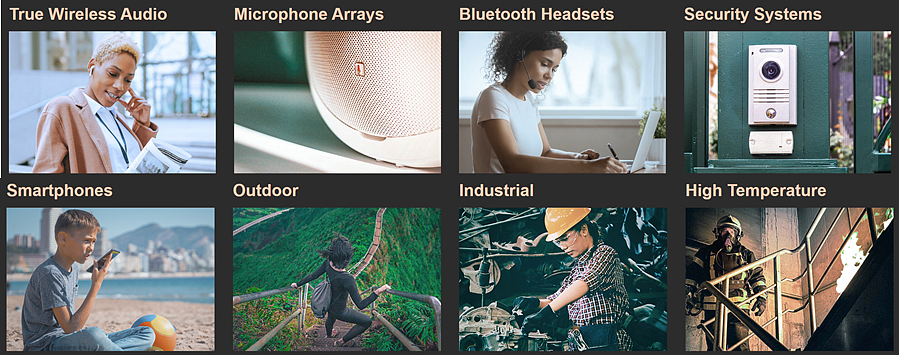 Infographic - TDK InvenSense SmartSound™ MEMS Microphone Solutions