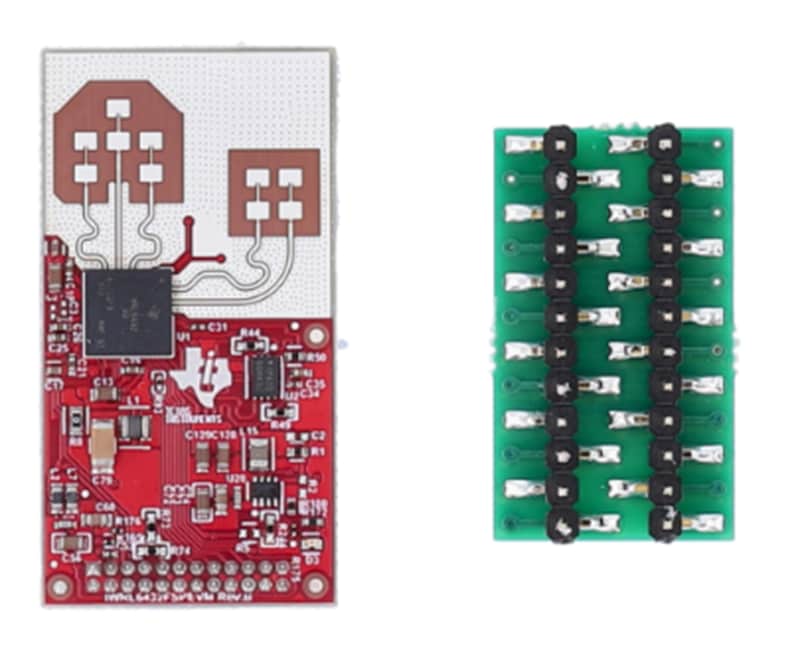 Mechanical Drawing - Texas Instruments IWRL6432FSPEVM Sensor Evaluation Module (EVM)