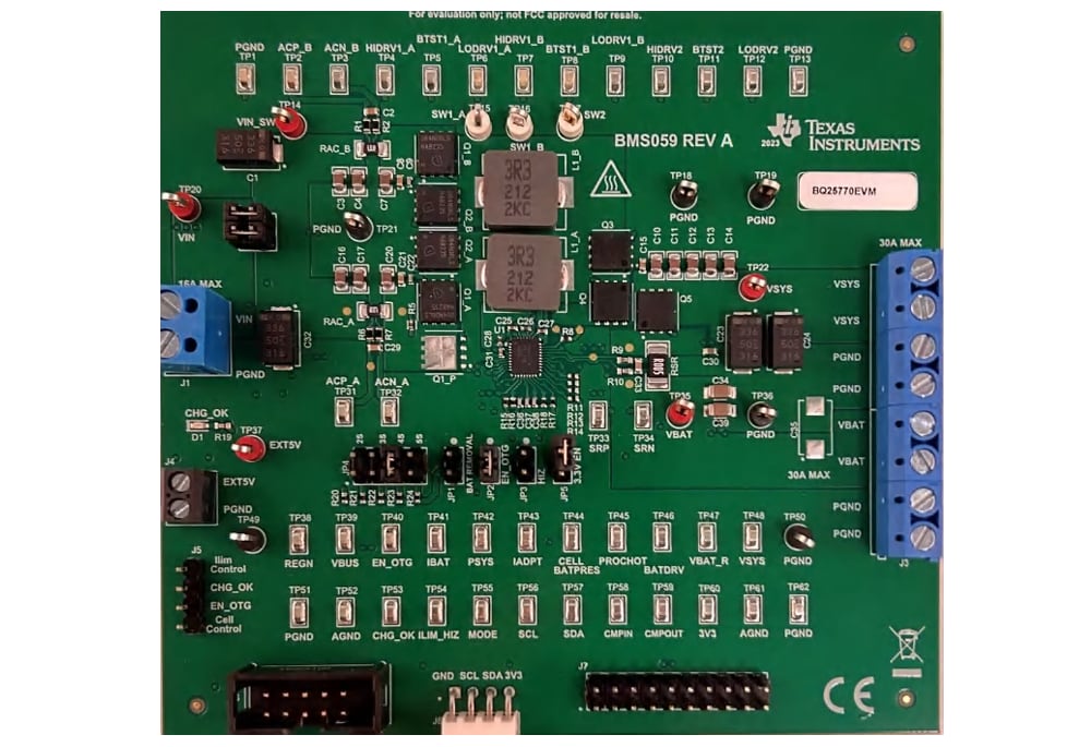 Texas Instruments bq25773EVM Evaluation Module