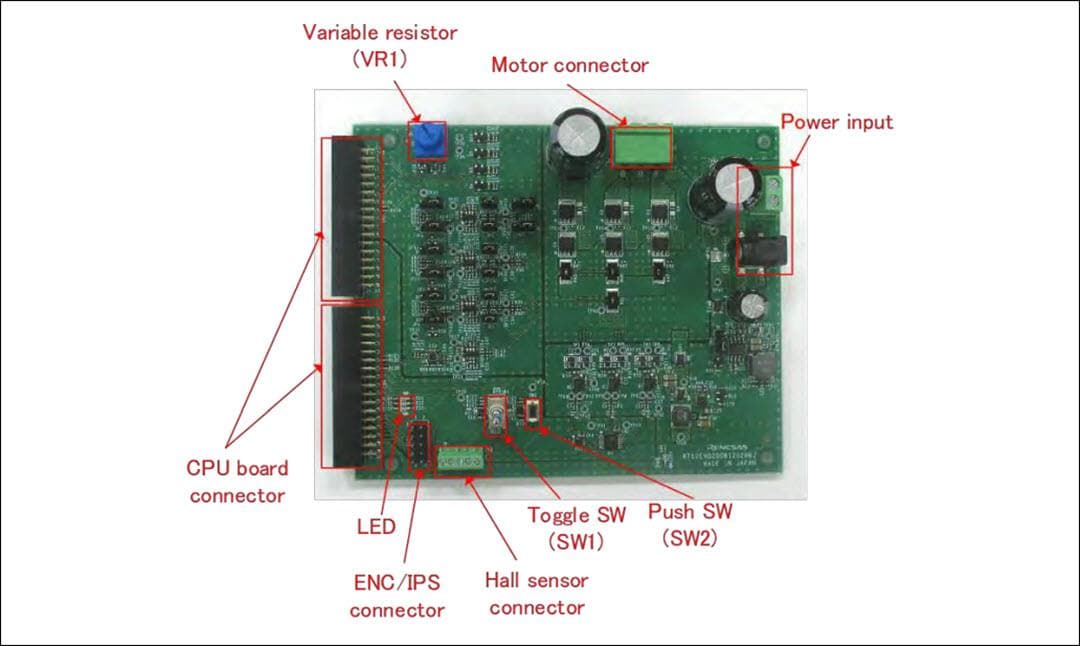 Renesas Electronics MCK-RA8T2 Flexible Motor Control Kit