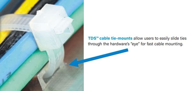 Infographic - PEM TDS Self-Clinching TY-D® Cable Tie-Mounts