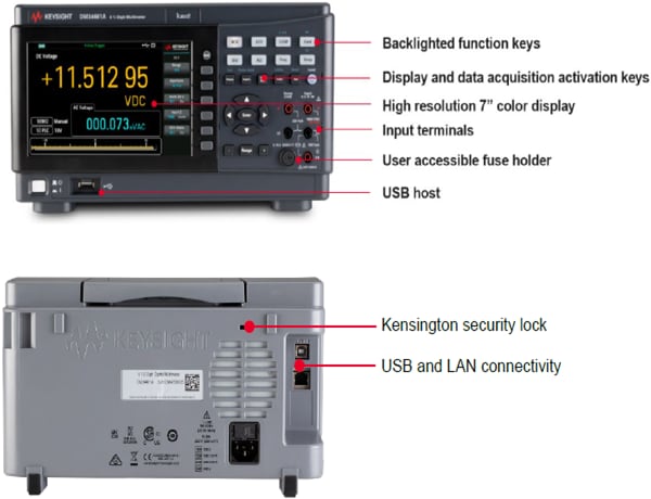Keysight Technologies DM34460A/DM34461A 6½ Digits Digital Multimeters