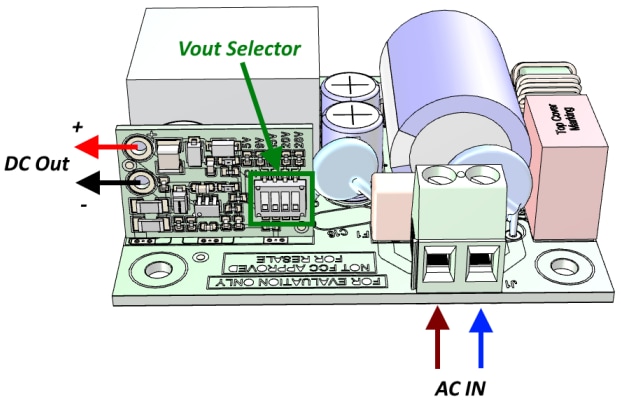 STMicroelectronics EVLACF01UC65 65W ACF Demonstration Board