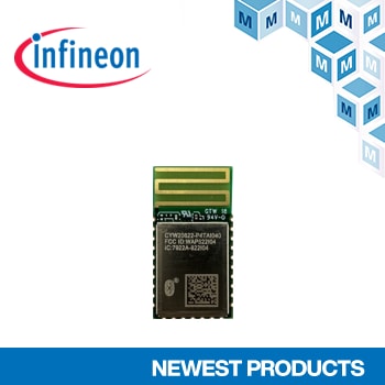 Learn more about the CYW20822 AIROC Bluetooth LE module